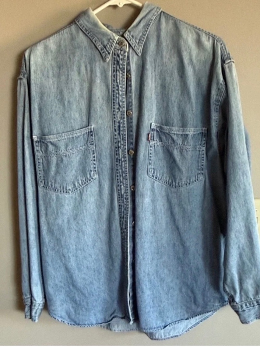 Levi's Blue Denim Shirt
